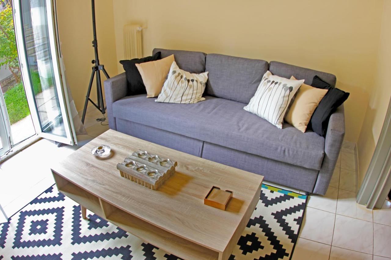 Stylish City Center Garden Apartment Atene Esterno foto